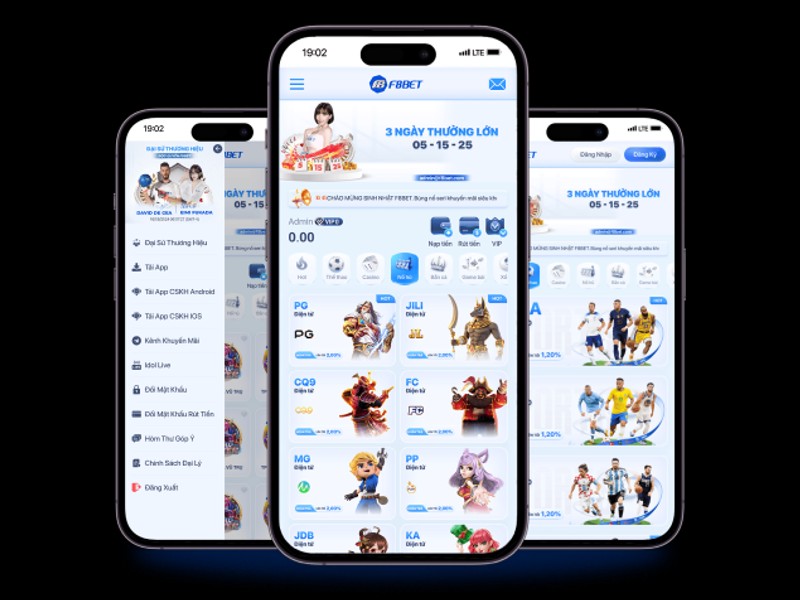Giao diện APP win13 trên điện thoại
